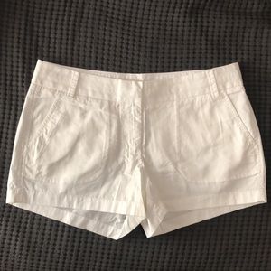 J crew shorts - NWTs - Unlined White Shorts